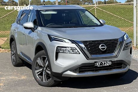 Silver 2024 Nissan X-Trail Wagon TI (4WD)