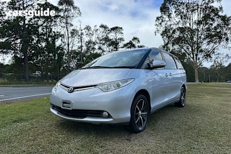 Silver 2007 Toyota Tarago Wagon Gli