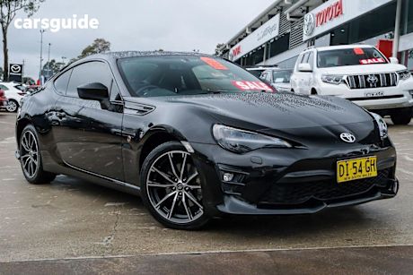Black 2018 Toyota 86 Coupe GTS