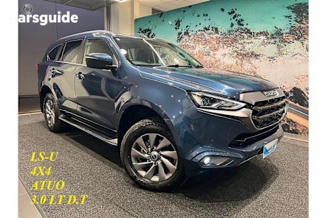 Blue 2024 Isuzu MU-X Wagon LS-U (4X4)