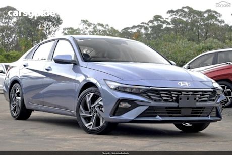 Blue 2024 Hyundai I30 Sedan Elite