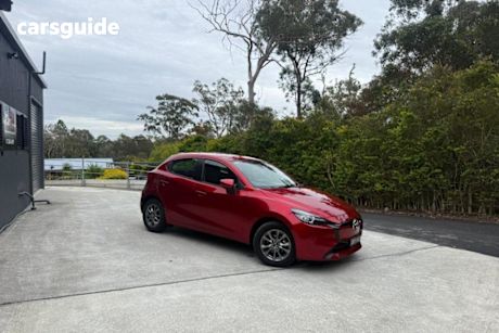 Red 2023 Mazda 2 Hatchback G15 Pure