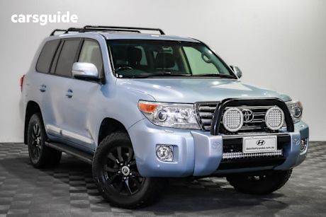 Blue 2013 Toyota Landcruiser Wagon Sahara (4X4)