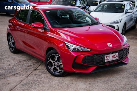 Red 2025 MG MG3 Hatchback Excite