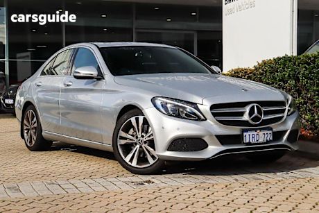 Silver 2018 Mercedes-Benz C200 Sedan