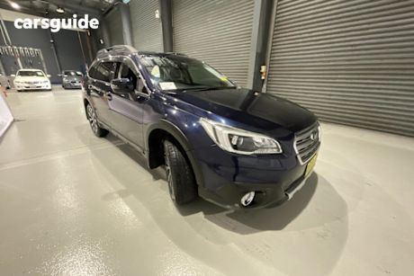 Blue 2016 Subaru Outback Wagon 2.5I Premium