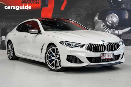 White 2020 BMW 8 Series Sedan M850I XDRIVE 4WD