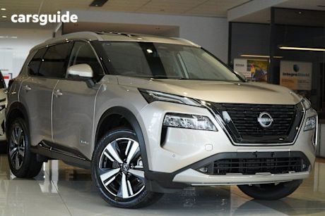 Silver 2025 Nissan X-Trail Wagon TI (4WD) E-Power (hybrid)