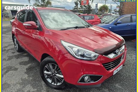 Red 2013 Hyundai IX35 Wagon SE (fwd)