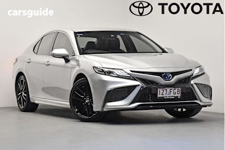 Silver 2022 Toyota Camry Sedan Sx Hybrid