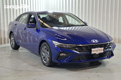 Blue 2025 Hyundai I30 Sedan