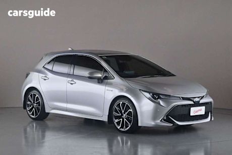 Silver 2021 Toyota Corolla Hatchback ZR Hybrid