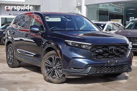 Blue 2023 Honda CR-V SUV VTI LX AWD 4X4