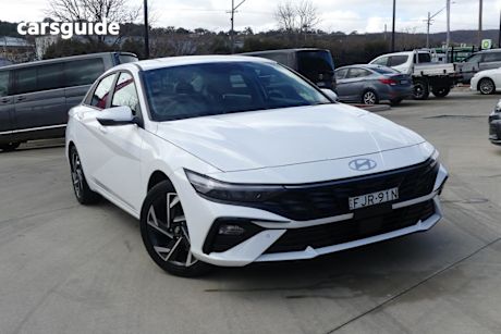 White 2024 Hyundai I30 Sedan Elite