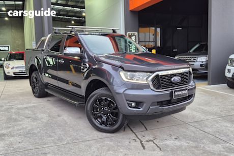 Grey 2021 Ford Ranger Double Cab Pick Up Xlt 2.0 (4X4)