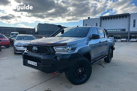 Silver 2021 Toyota Hilux Double Cab Pick Up Rugged X (4X4)