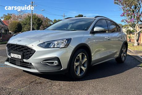 Silver 2021 Ford Focus Hatchback Active
