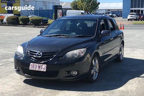 Black 2005 Mazda 3 Hatchback Sp23
