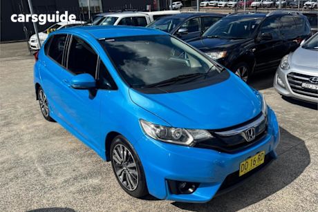 Blue 2014 Honda Jazz Hatchback VTI-L