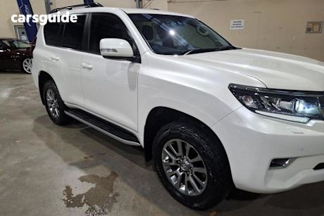 White 2021 Toyota Landcruiser Prado Wagon Kakadu