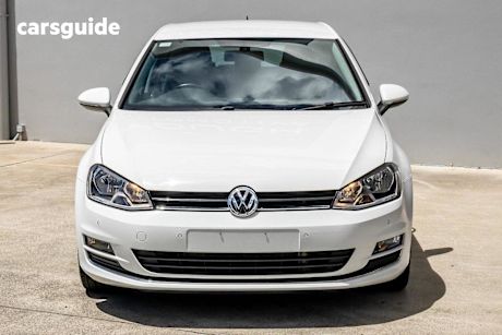 White 2015 Volkswagen Golf Hatch 103TSI HIGHLINE F