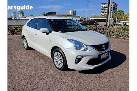 White 2022 Suzuki Baleno Hatch GL F
