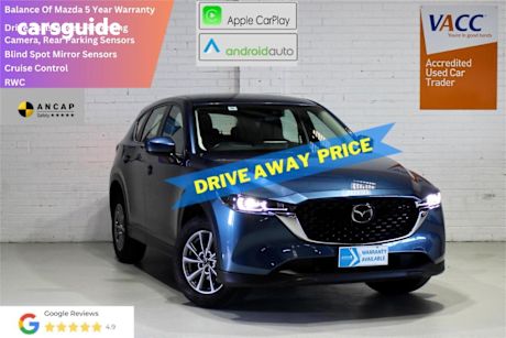 Blue 2023 Mazda CX-5 Wagon Maxx (fwd)