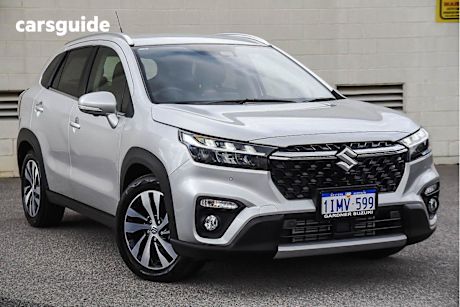 Silver 2024 Suzuki S-Cross Wagon Plus 2WD