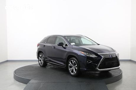 Blue 2016 Lexus RX450H Wagon Luxury Hybrid