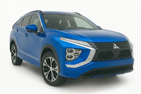 Blue 2022 Mitsubishi Eclipse Cross Wagon Exceed (2WD)