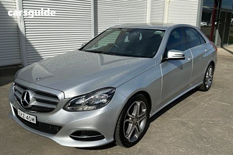 Silver 2016 Mercedes-Benz E200 Sedan