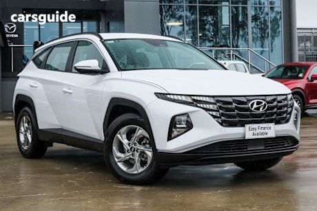 White 2023 Hyundai Tucson SUV F
