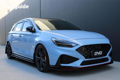 Blue 2021 Hyundai I30 Hatchback N Premium With Sunroof