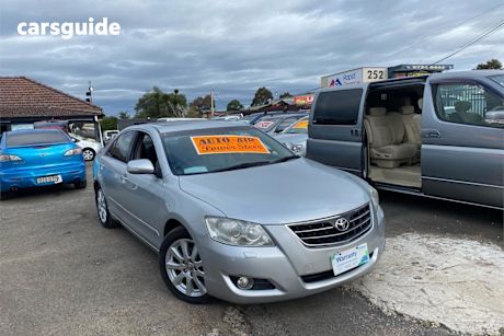 Silver 2007 Toyota Aurion Sedan Presara