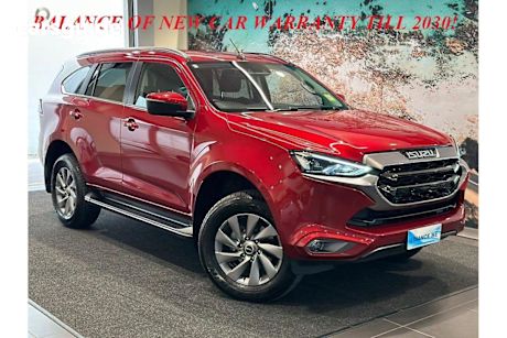 Red 2024 Isuzu MU-X Wagon Ls-U (4X4)