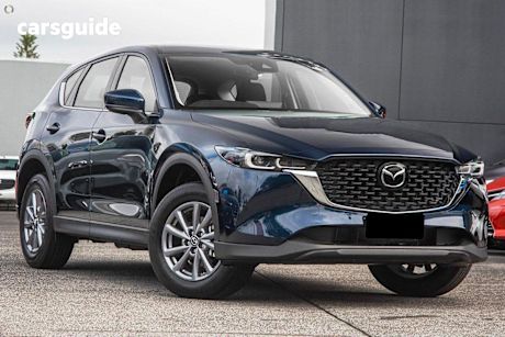 Blue 2025 Mazda CX-5 SUV G20 MAXX F