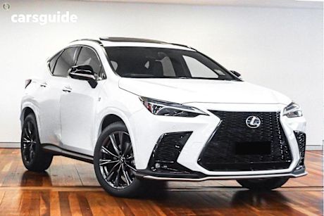 White 2024 Lexus NX SUV NX450H+ F SPORT 4X4