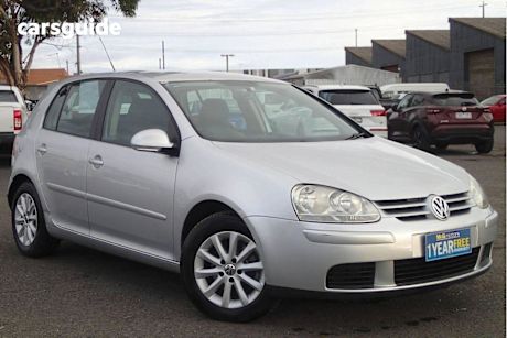 Silver 2008 Volkswagen Golf Hatchback 1.9 Tdi Edition