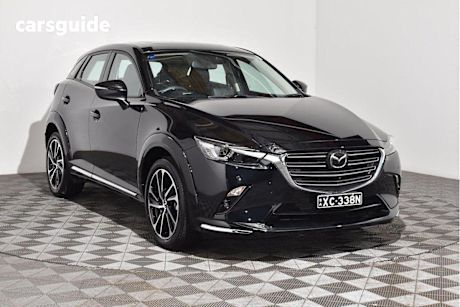 Black 2024 Mazda CX-3 SUV G20 AKARI F