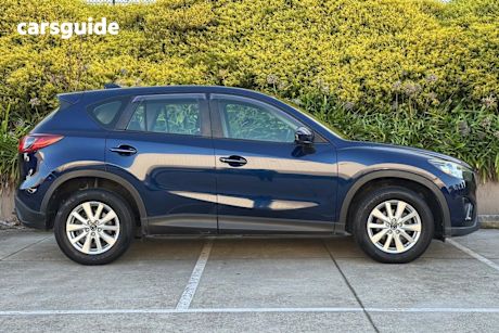 Blue 2012 Mazda CX-5 Wagon Maxx Sport (4X4)