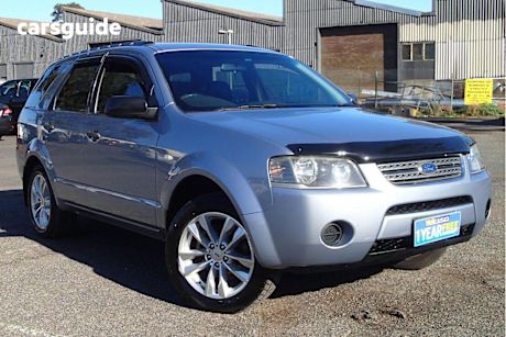 Silver 2008 Ford Territory Wagon Sr (Rwd)