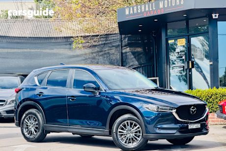 Blue 2019 Mazda CX-5 Wagon Maxx Sport (4X4)