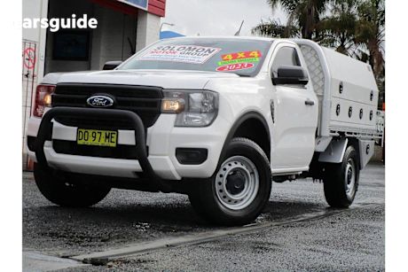 White 2023 Ford Ranger Cab Chassis Xl 2.0 (4X4)