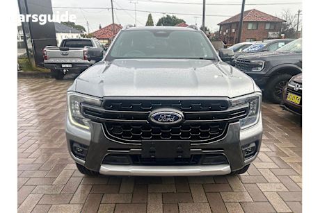 Silver 2023 Ford Ranger Double Cab Pick Up Wildtrak 2.0 (4X4)