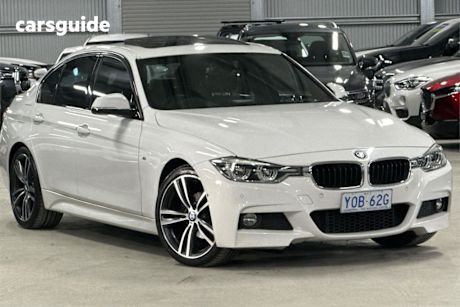 White 2016 BMW 320I Sedan Sport Line