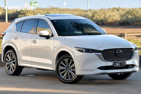 White 2024 Mazda CX-5 Wagon G25 Akera (Awd)