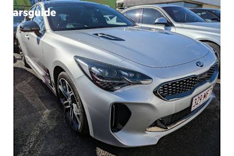 Silver 2018 Kia Stinger Sedan GT R