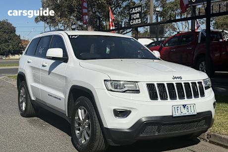 White 2015 Jeep Grand Cherokee Wagon Laredo (4X2)
