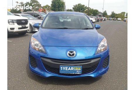 Blue 2012 Mazda 3 Hatchback Neo