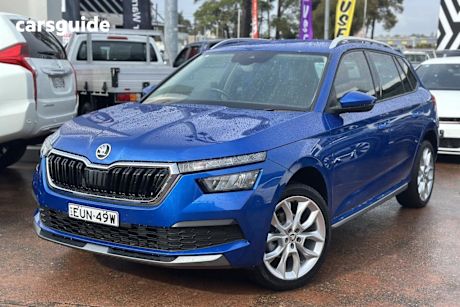 Blue 2020 Skoda Kamiq Wagon 85TSI